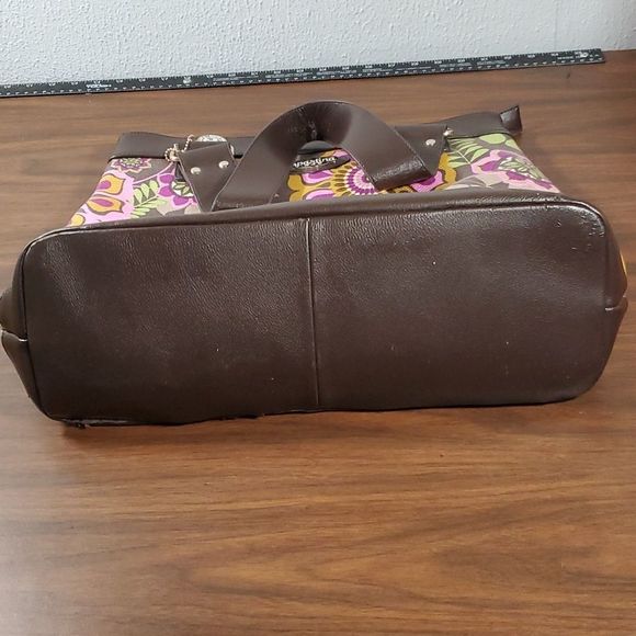 Spartina 449 Daufuskie‎ Island Maggie Large Linen Zippered Tote Bag Purse - Picture 10 of 11